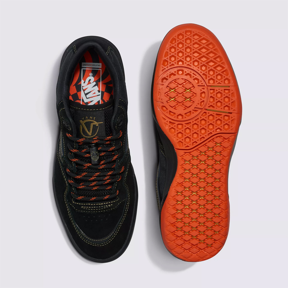 Vans Rowan 2 x Spitfire Black/Flame Vans Rowan 2 x Spitfire Black/Flame