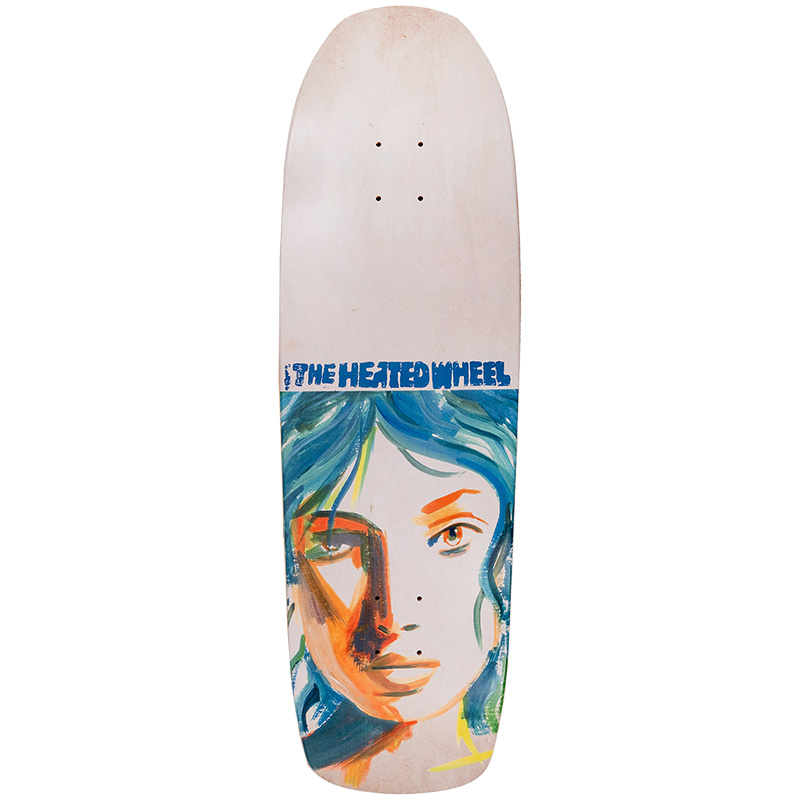 The Heated Wheel Jacklyn Skateboard Deck 9.5