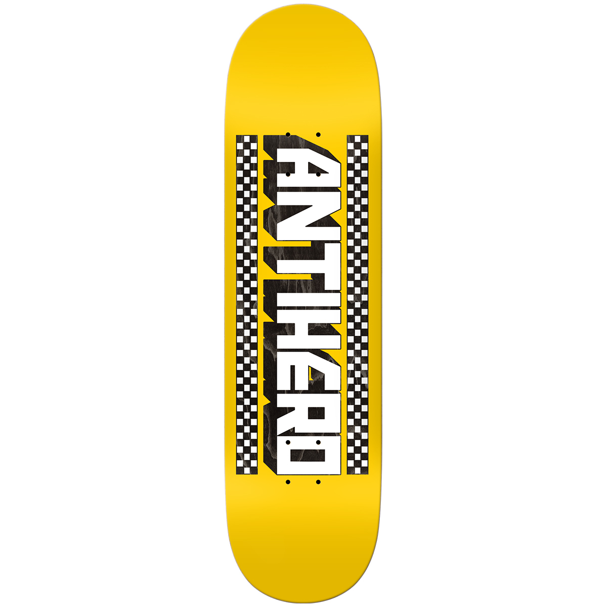 Anti Hero Taxi Skateboard Deck Yellow 8.25