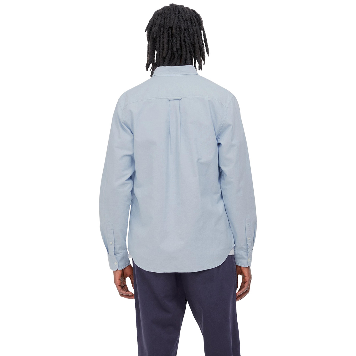 Carhartt WIP C-Logo Longsleeve Shirt Bleach/White
