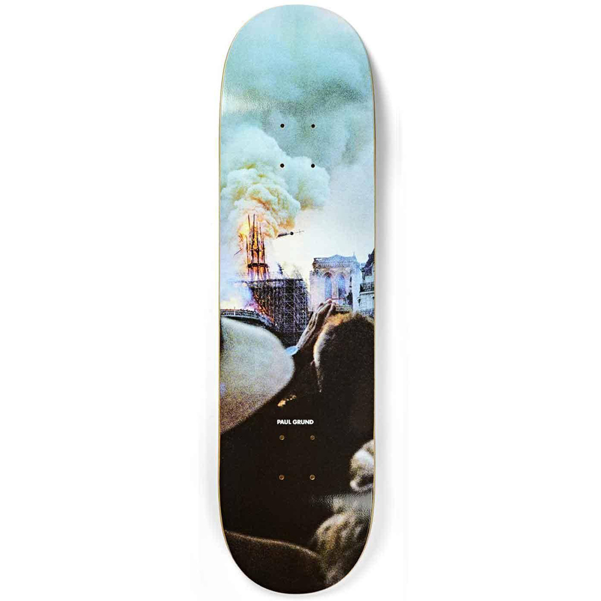 Polar Paul Grund Notre Dame Skateboard Deck 8.5