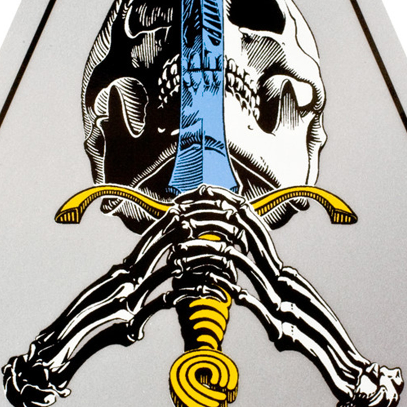 Powell Peralta Ray Rodriguez Skull/Sword Sticker Powell Peralta Ray Rodriguez Skull/Sword Sticker