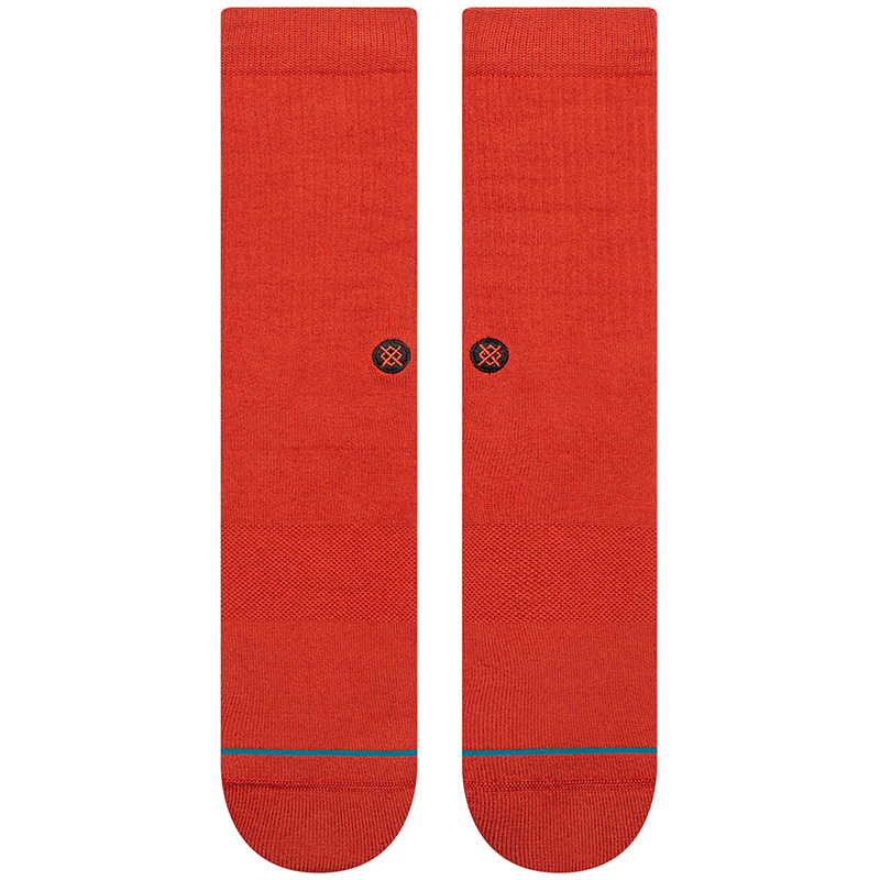 Stance Icon Socks Dark red