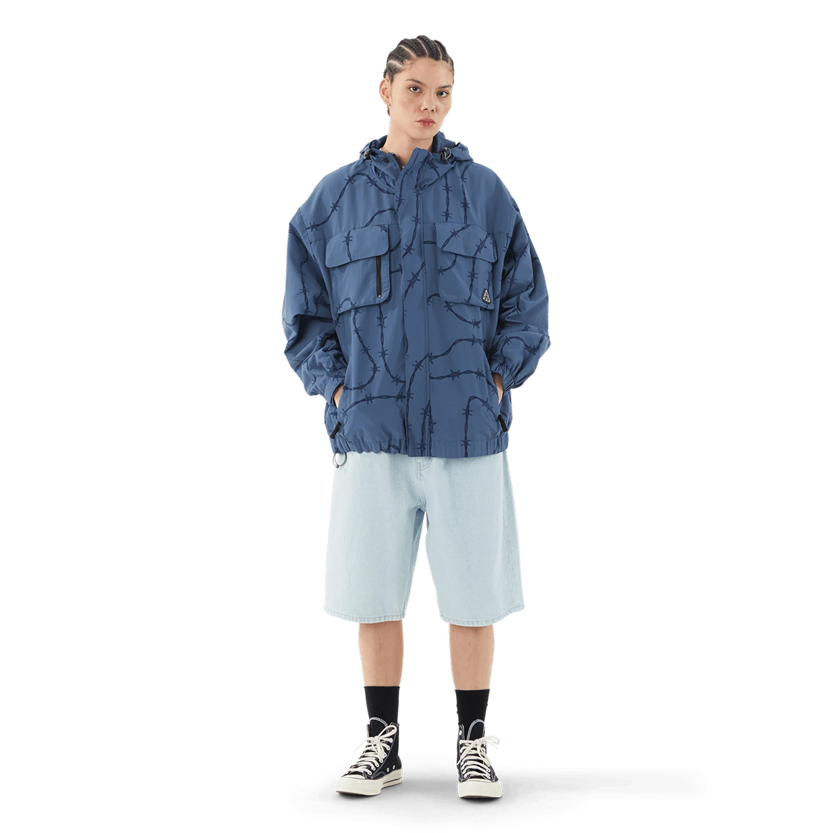 HUF Cromer Short Light Blue