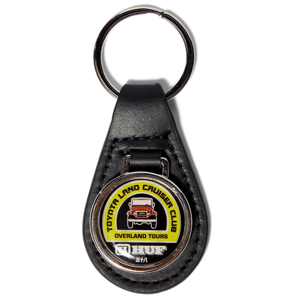 HUF X Toyota Land Cruiser Dealer Keychain Black HUF X Toyota Land Cruiser Dealer Keychain Black