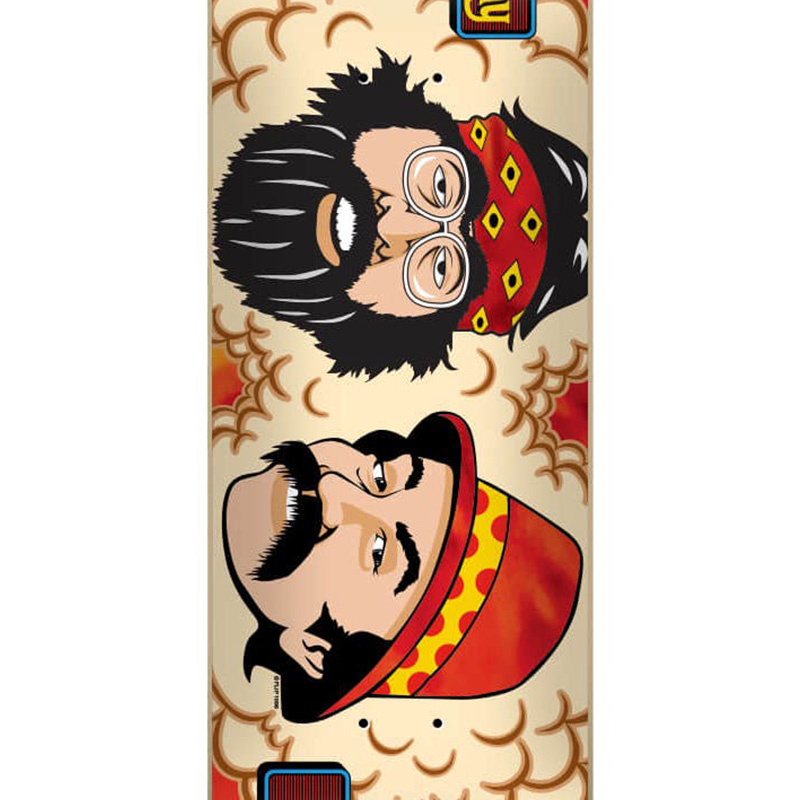 Flip Toms Friends Sunshine Skateboard Deck Orange 8.0