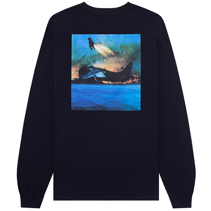 Hockey Eject Longsleeve T-Shirt Black Hockey Eject Longsleeve T-Shirt Black