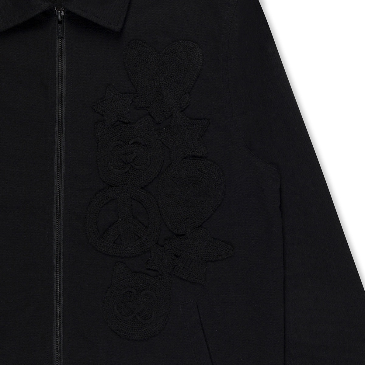 RipnDip Playdate Workman Jacket Black RipnDip Playdate Workman Jacket Black