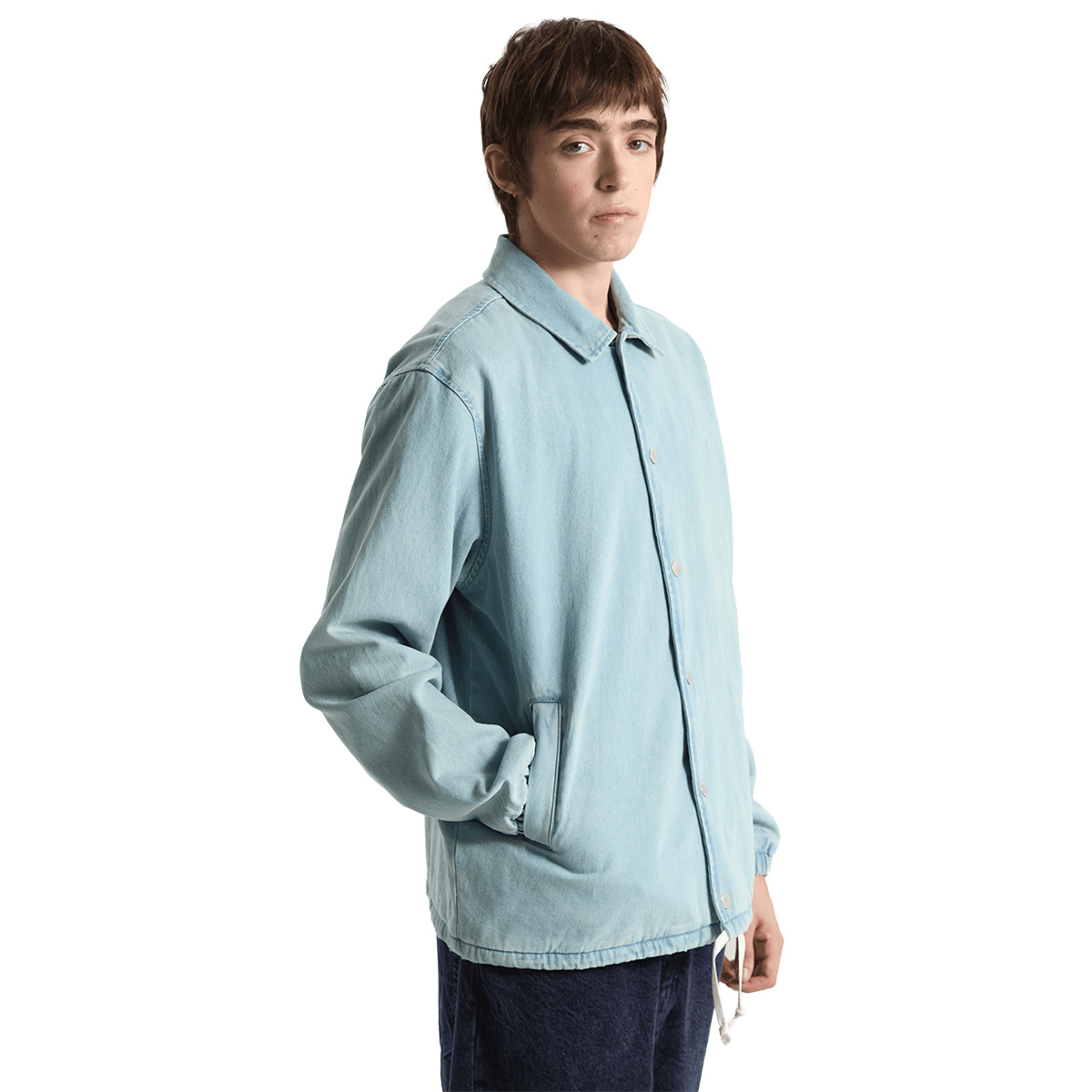 Vans Denim Torrey Coaches Jacket Light Stonewash