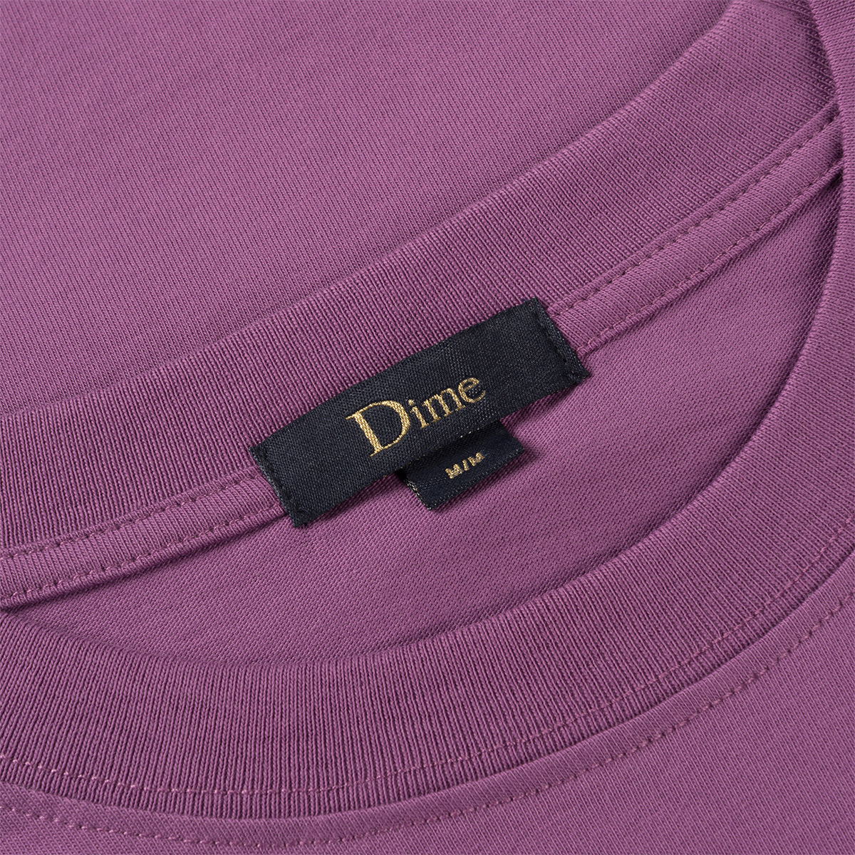 Dime Classic Small Logo T-Shirt Violet