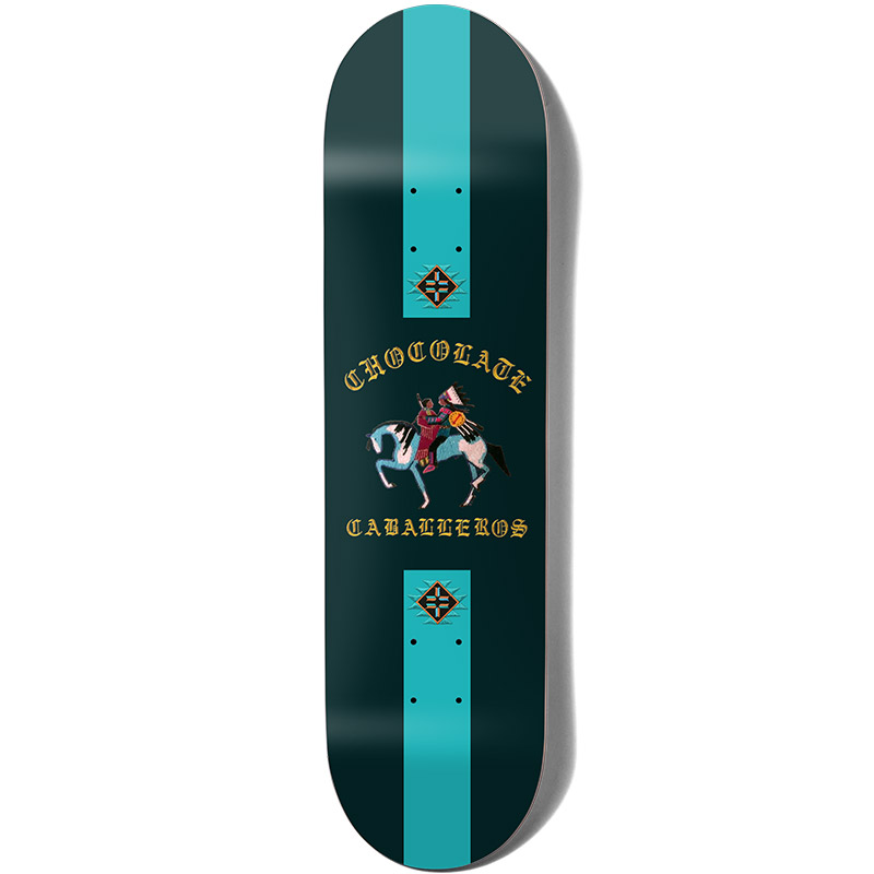 Chocolate Perez Caballeros Skateboard Deck 8.375 Chocolate Perez Caballeros Skateboard Deck 8.375