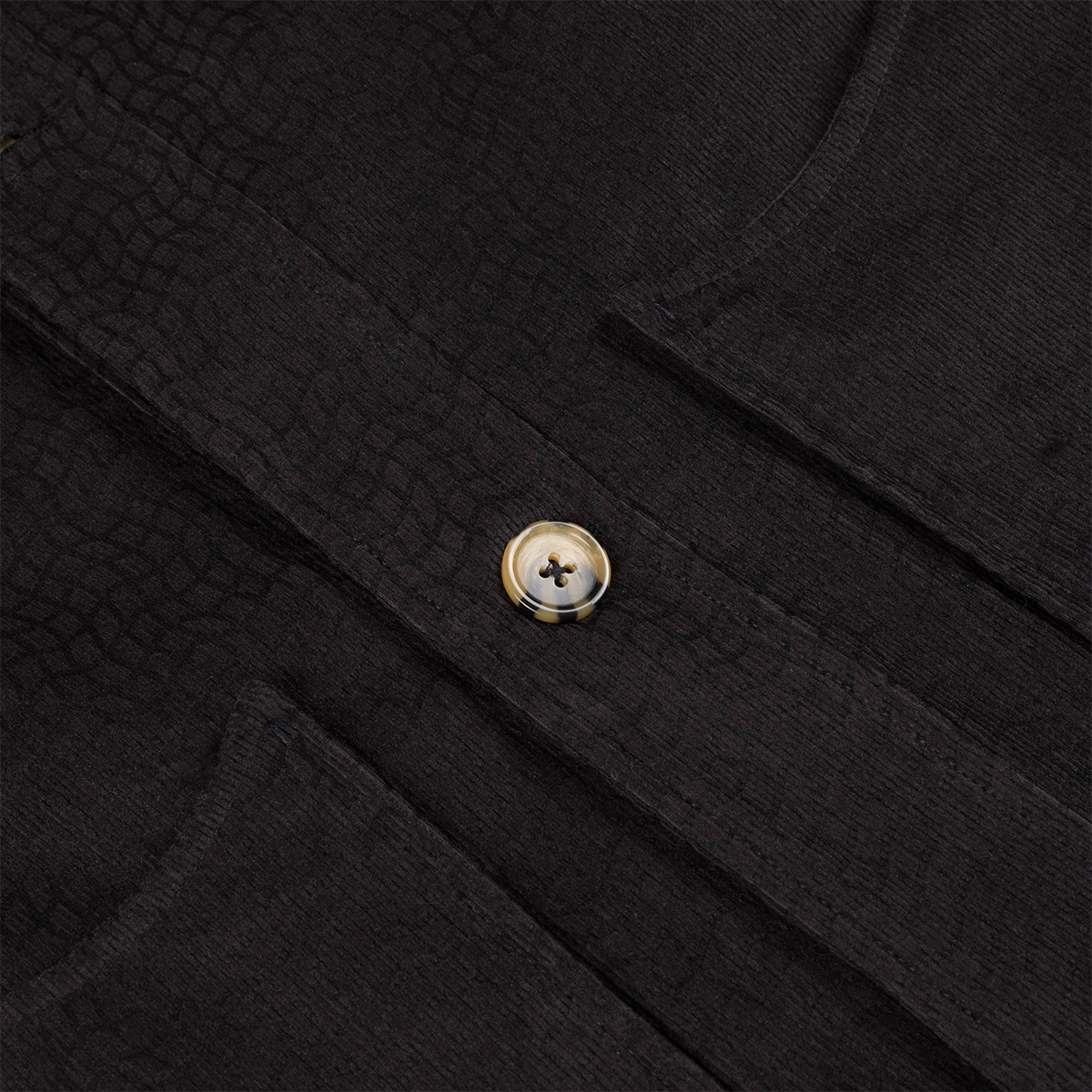 Dime Printed Cord Jacket Black Dime Printed Cord Jacket Black