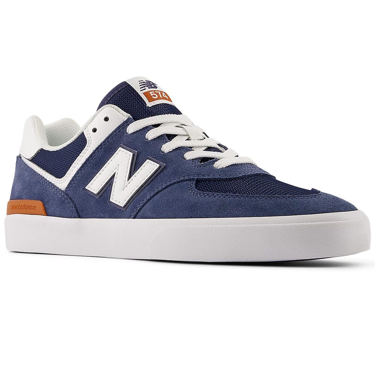 New Balance Numeric 574 Vulc Navy/White