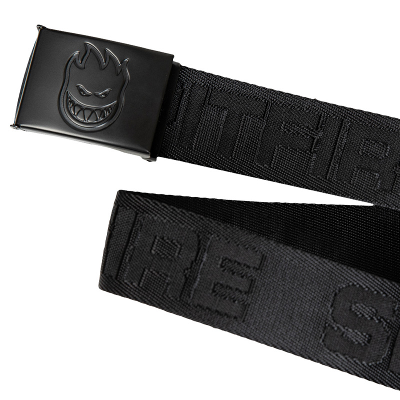 Spitfire Classic '87 Jacquard Web Belt Black/Black Spitfire Classic '87 Jacquard Web Belt Black/Black