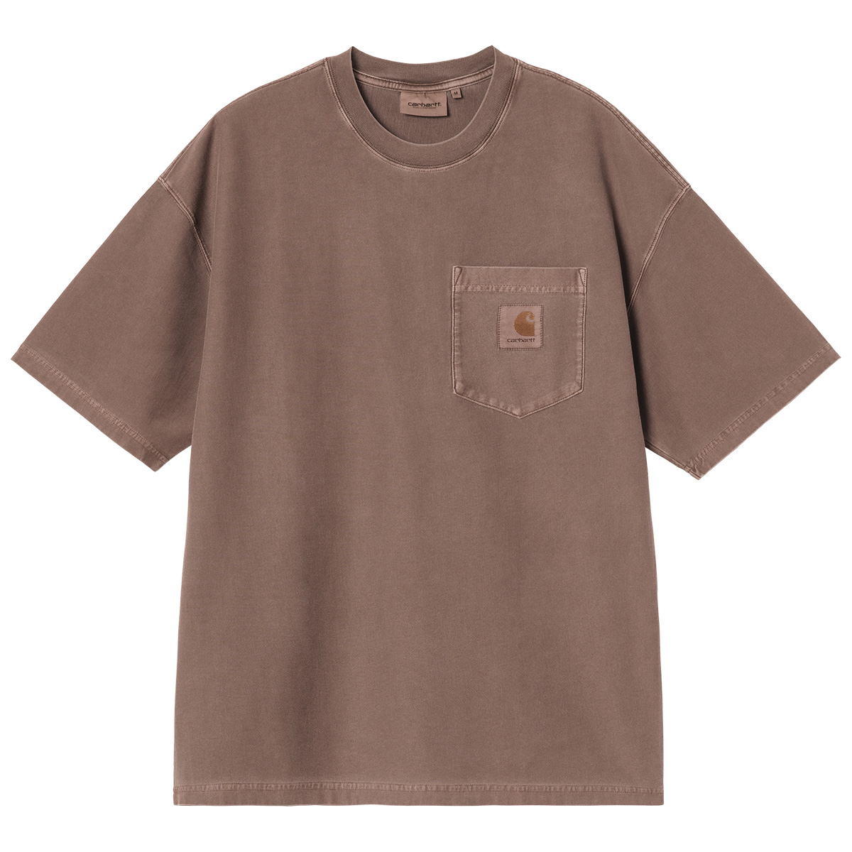 Carhartt WIP Loose Pocket T-Shirt Tobacco Garment Dyed