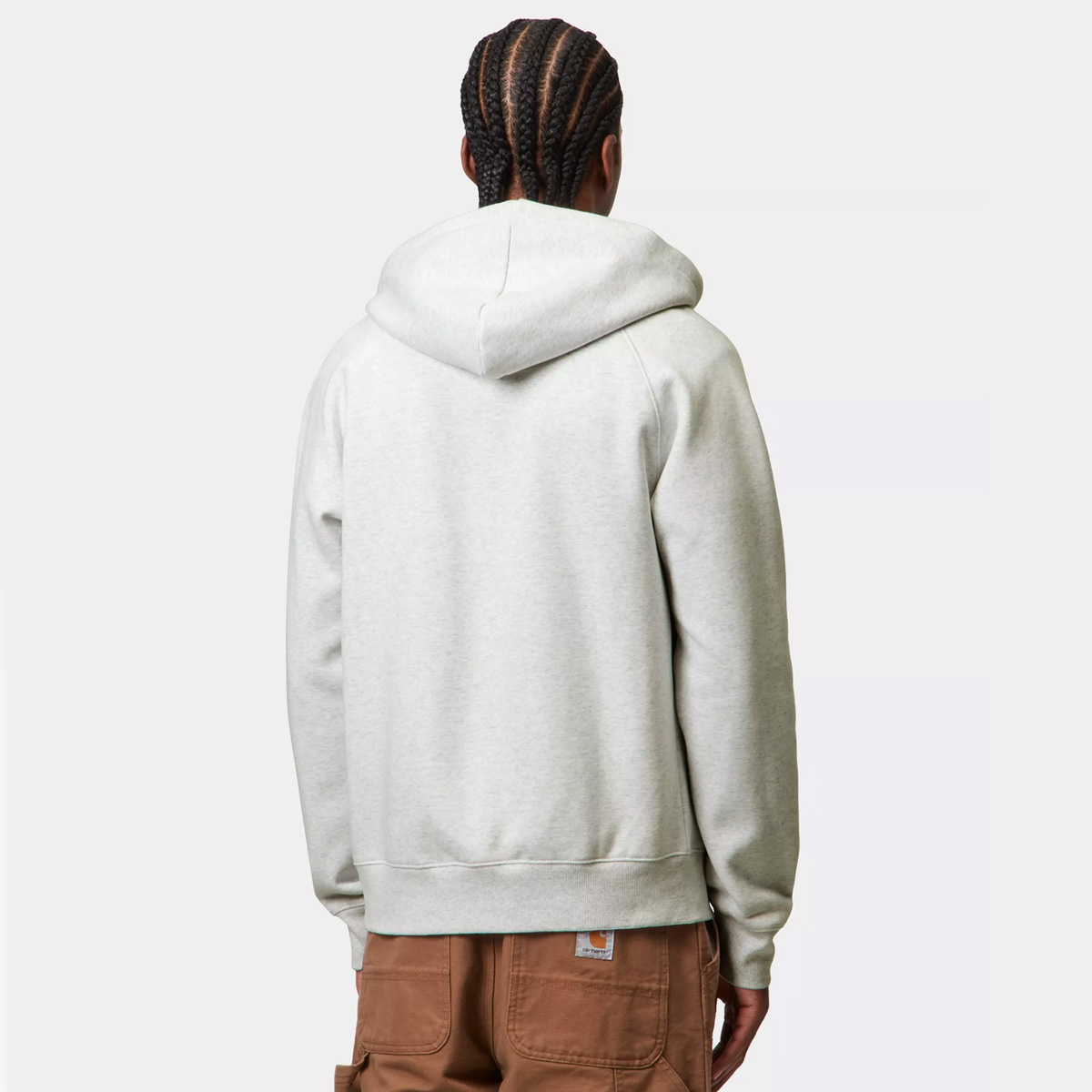 Carhartt WIP Hooded Chase Jacket Ash Heather/Gold
