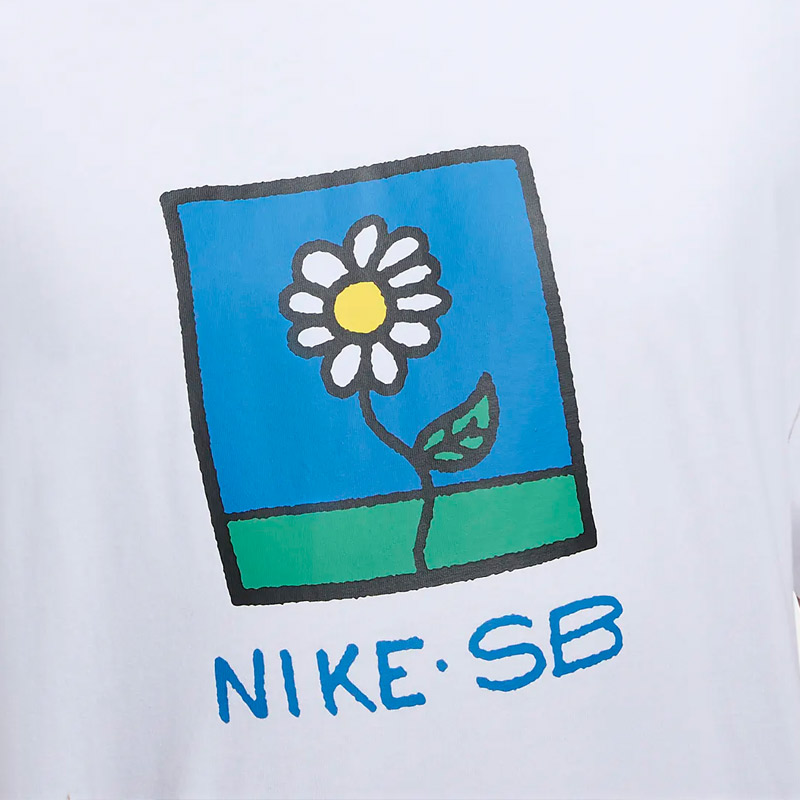 Nike SB Daisy T-Shirt White Nike SB Daisy T-Shirt White