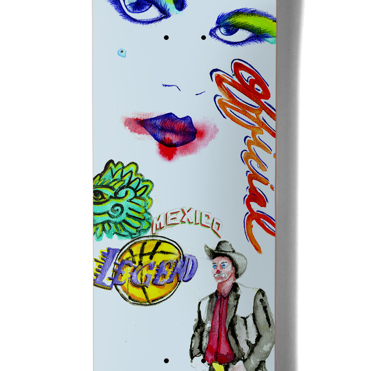 Chocolate Perez Art Official Skateboard Deck 8.4 Chocolate Perez Art Official Skateboard Deck 8.4