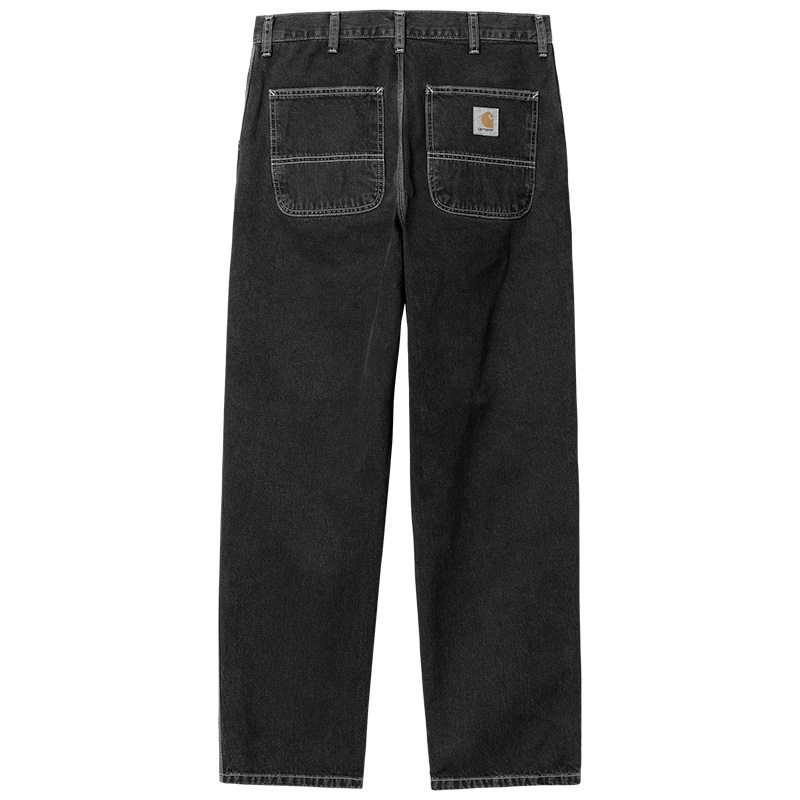 Carhartt WIP Simple Pant Black Stone Washed