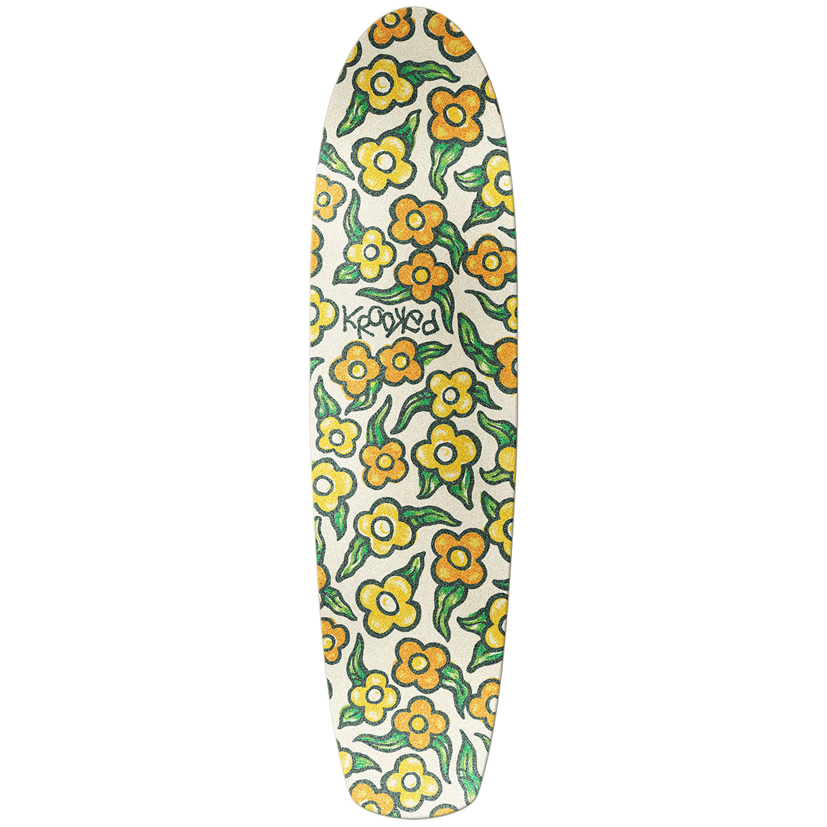 Krooked Sam Pro Flowers Zinger Skateboard Deck 7.75