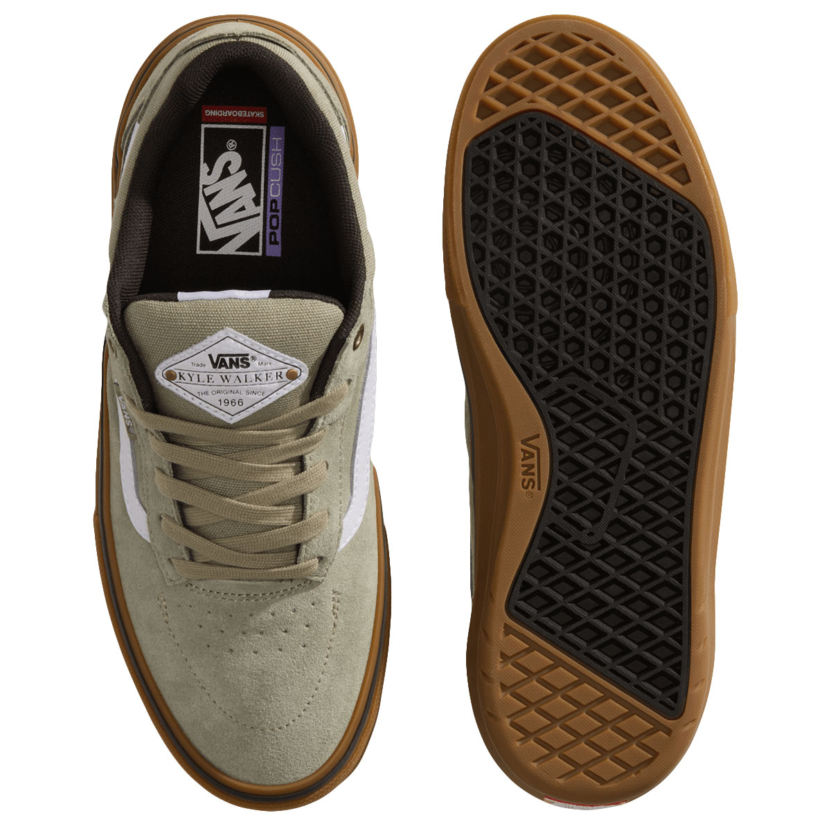 Vans Skate Kyle Walker Wafflecup Light Green/Gum