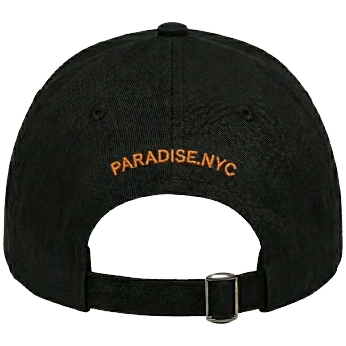Paradise NYC The Path Embroidered Dad Hat Black