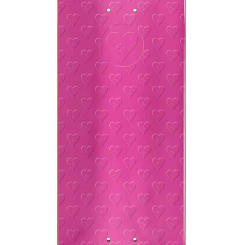 Heart Supply Cosmic Sweethearts Pearlescent Pink with Embossed Art Deck 7.75