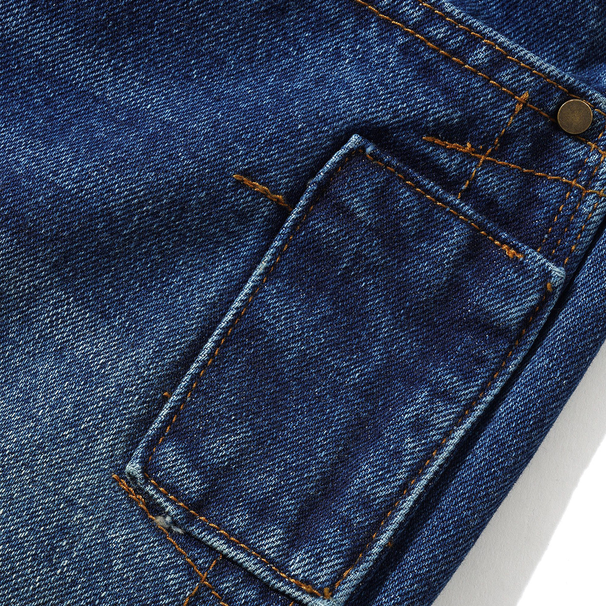 Butter Goods Weathergear Denim Jeans Repaired Indigo Butter Goods Weathergear Denim Jeans Repaired Indigo