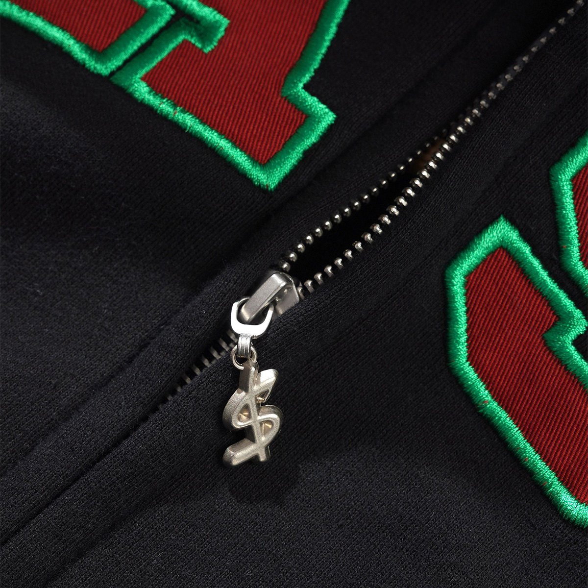 Cash Only Campus Zip-Thru Hoodie Washed Black Cash Only Campus Zip-Thru Hoodie Washed Black