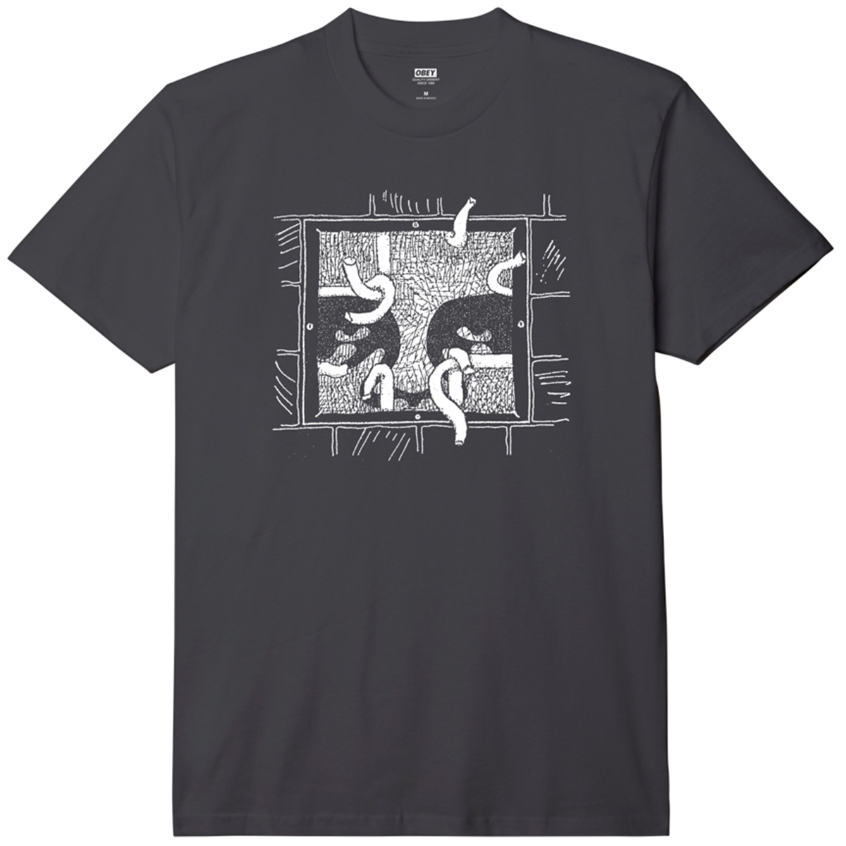 Obey Escape T-Shirt Black Obey Escape T-Shirt Black