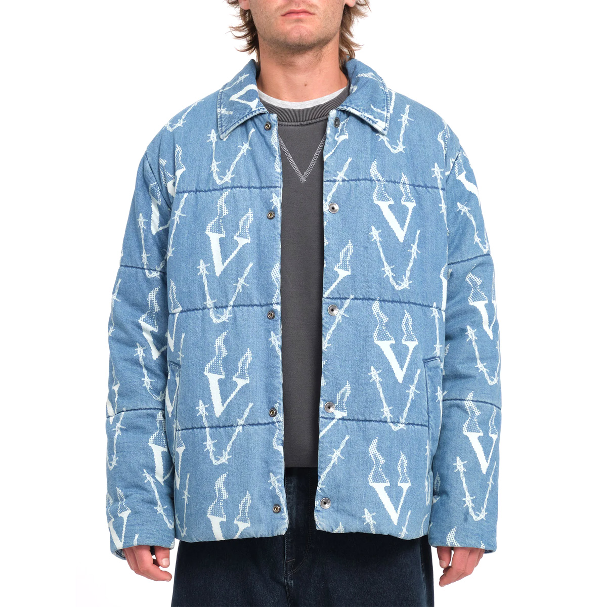 Volcom Fergadelic Jacket Road Sky