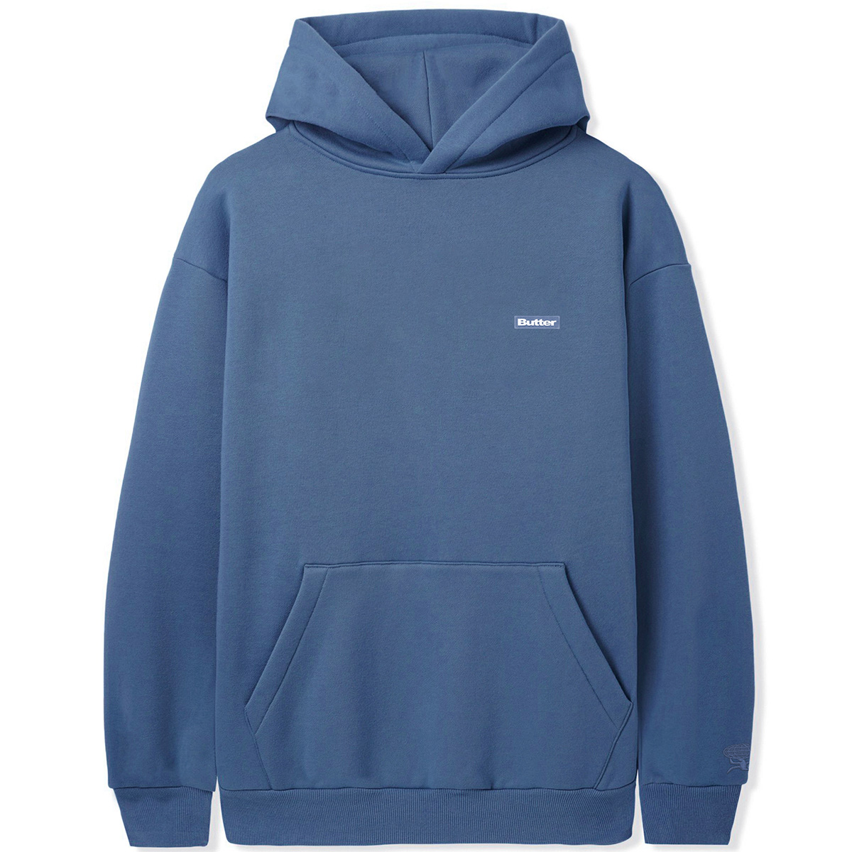 Butter Goods Basic Hoodie Denim Butter Goods Basic Hoodie Denim