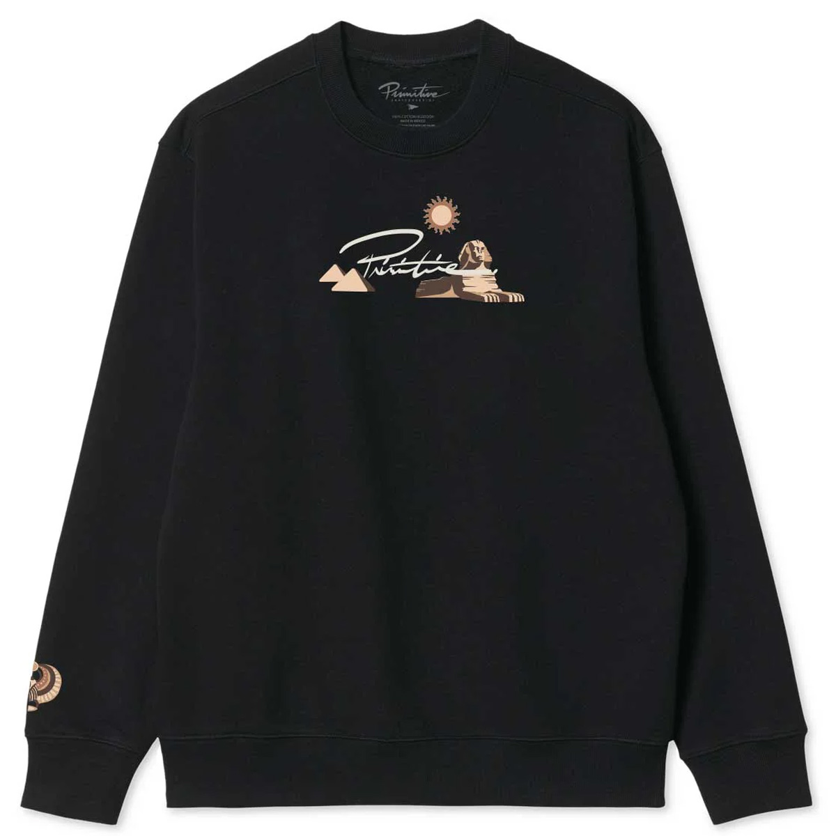 Primitive Passage Crewneck Sweater Black Primitive Passage Crewneck Sweater Black