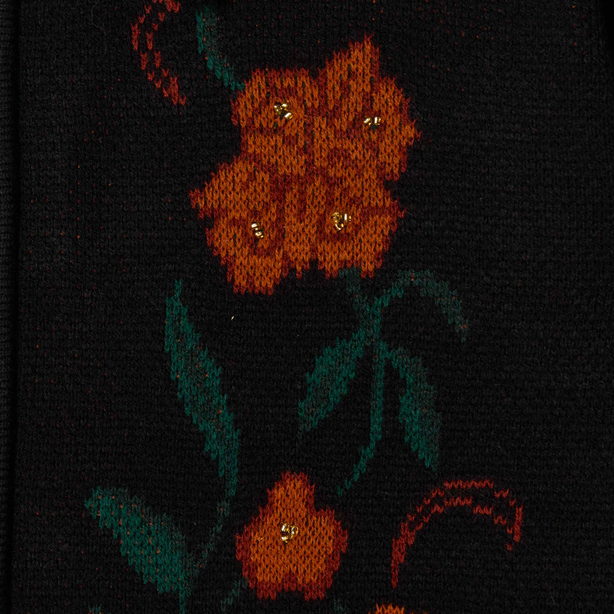 Obey Floral Zip Cardigan Black Obey Floral Zip Cardigan Black
