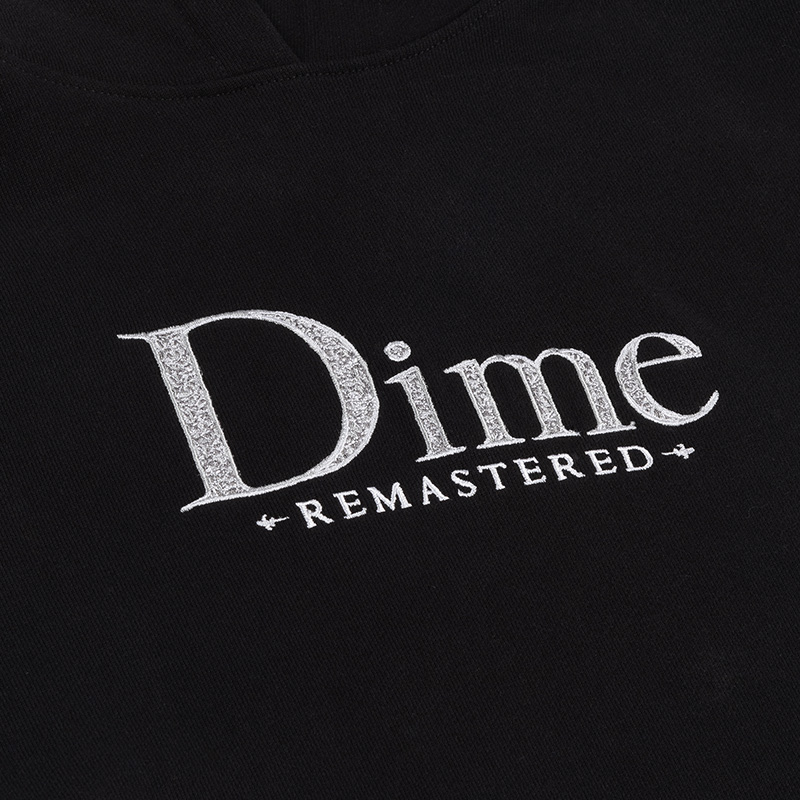 Dime Classic Remastered Hoodie Black Dime Classic Remastered Hoodie Black