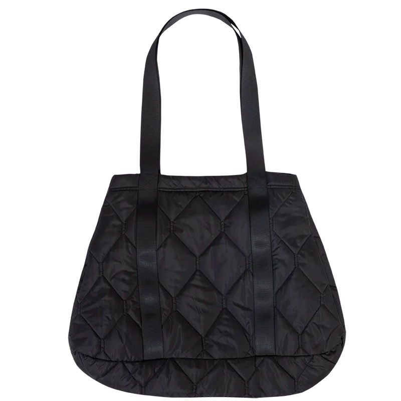 The Hundreds Quilted Tote Bag Black The Hundreds Quilted Tote Bag Black
