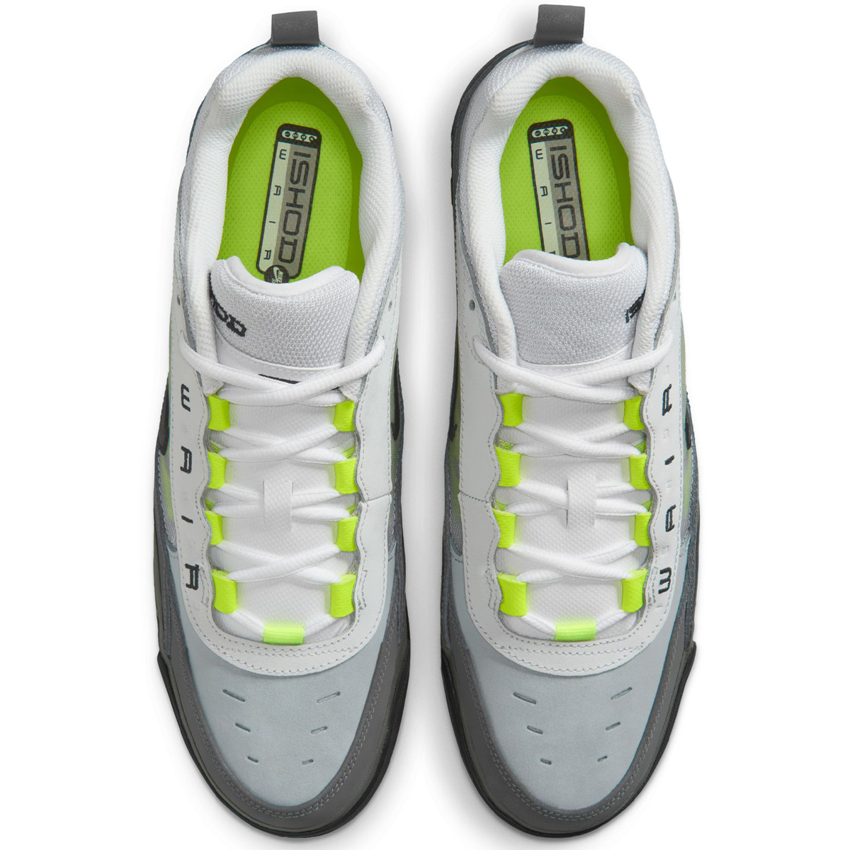 Nike SB Air Max Ishod Black/Neon Yellow-Anthracite-Lt Graphite-Lt Charcoal-Pearl Grey