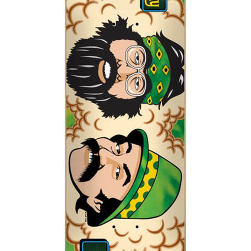 Flip Toms Friends Room Skateboard Deck Green 8.25
