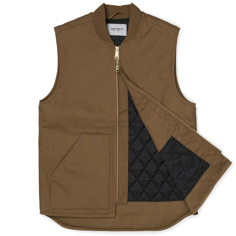 Carhartt WIP Vest Hamilton Brown Rigid Carhartt WIP Vest Hamilton Brown Rigid