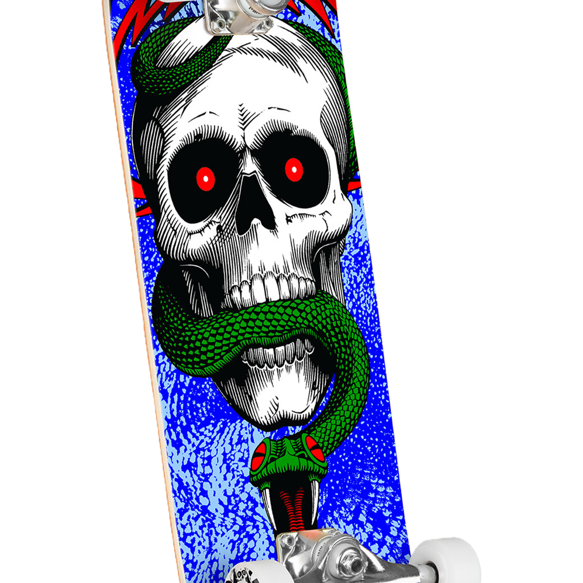 Powell Peralta Skull & Snake Complete Skateboard Blue 8.25