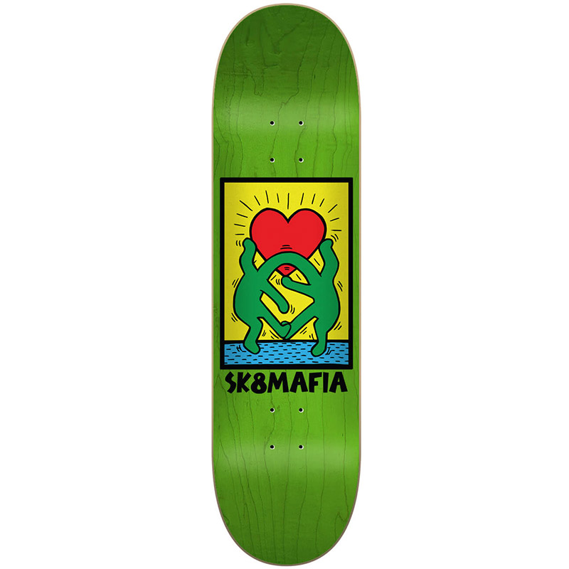 Sk8Mafia One Love Assorted Veneers Skateboard Deck 8.0