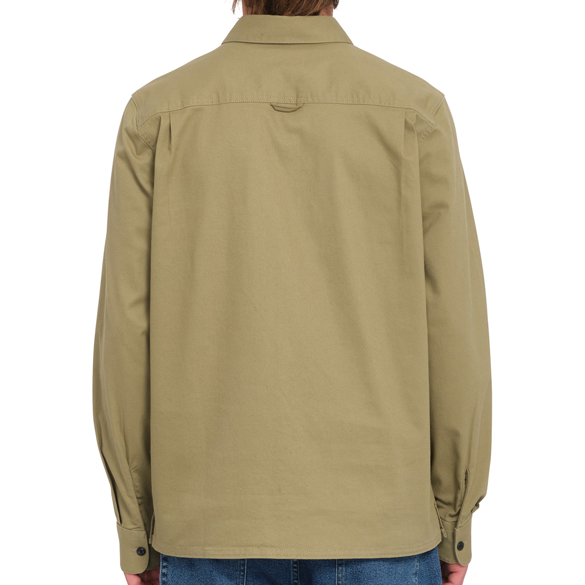 Volcom Servicestone Workshirt Longsleeve Thyme Green