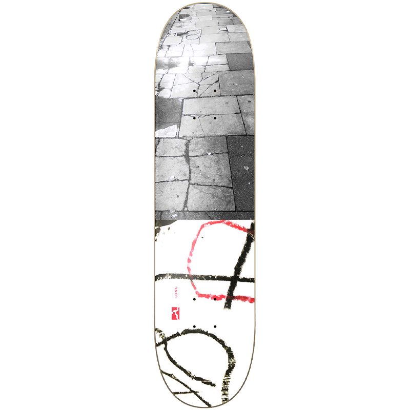 Poetic Long Skateboard Deck 8.375