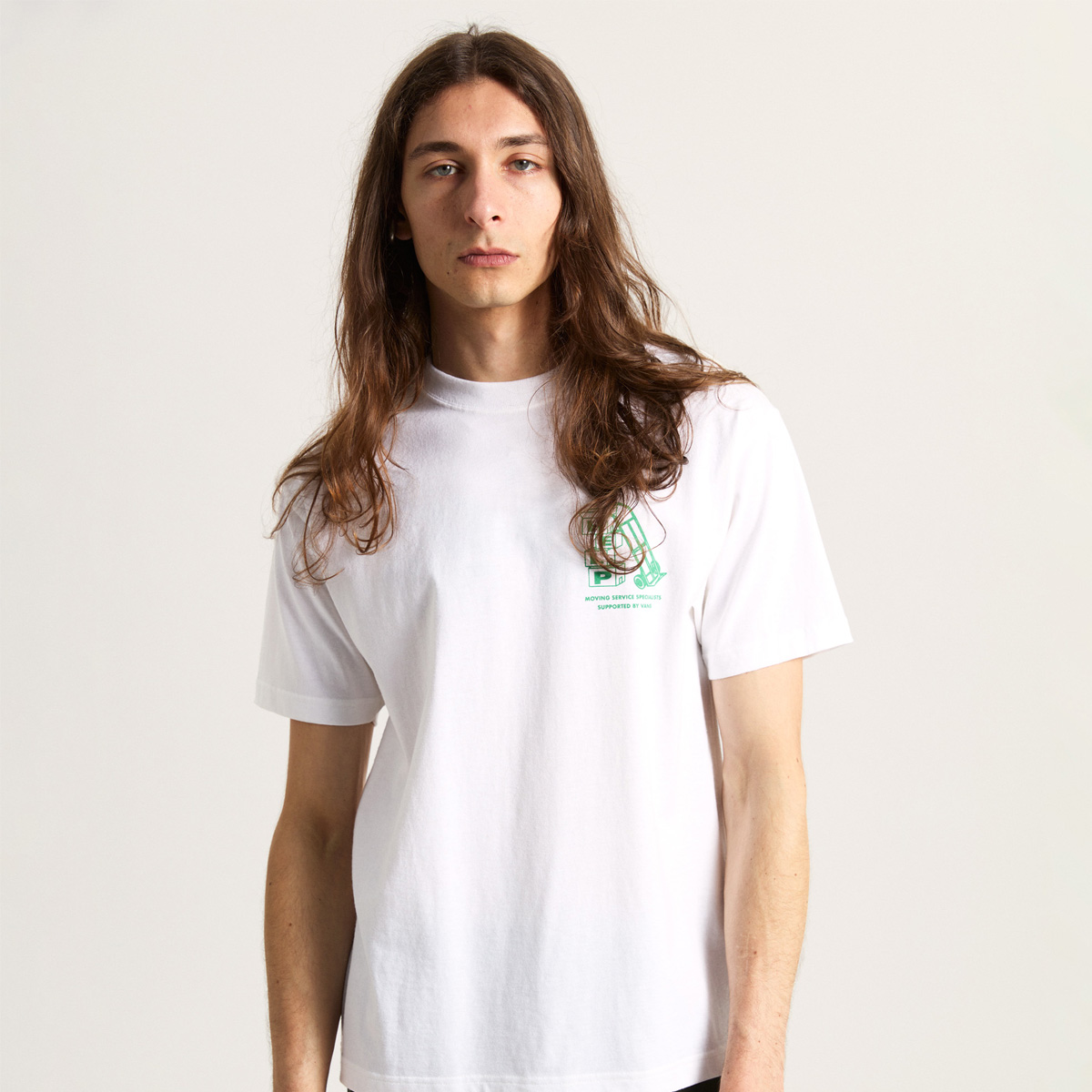Vans Moving CO T-Shirt White