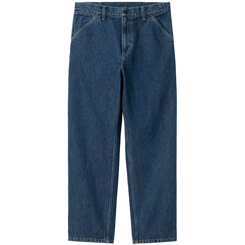 Carhartt WIP Single Knee Pant Blue Stone Washed Carhartt WIP Single Knee Pant Blue Stone Washed