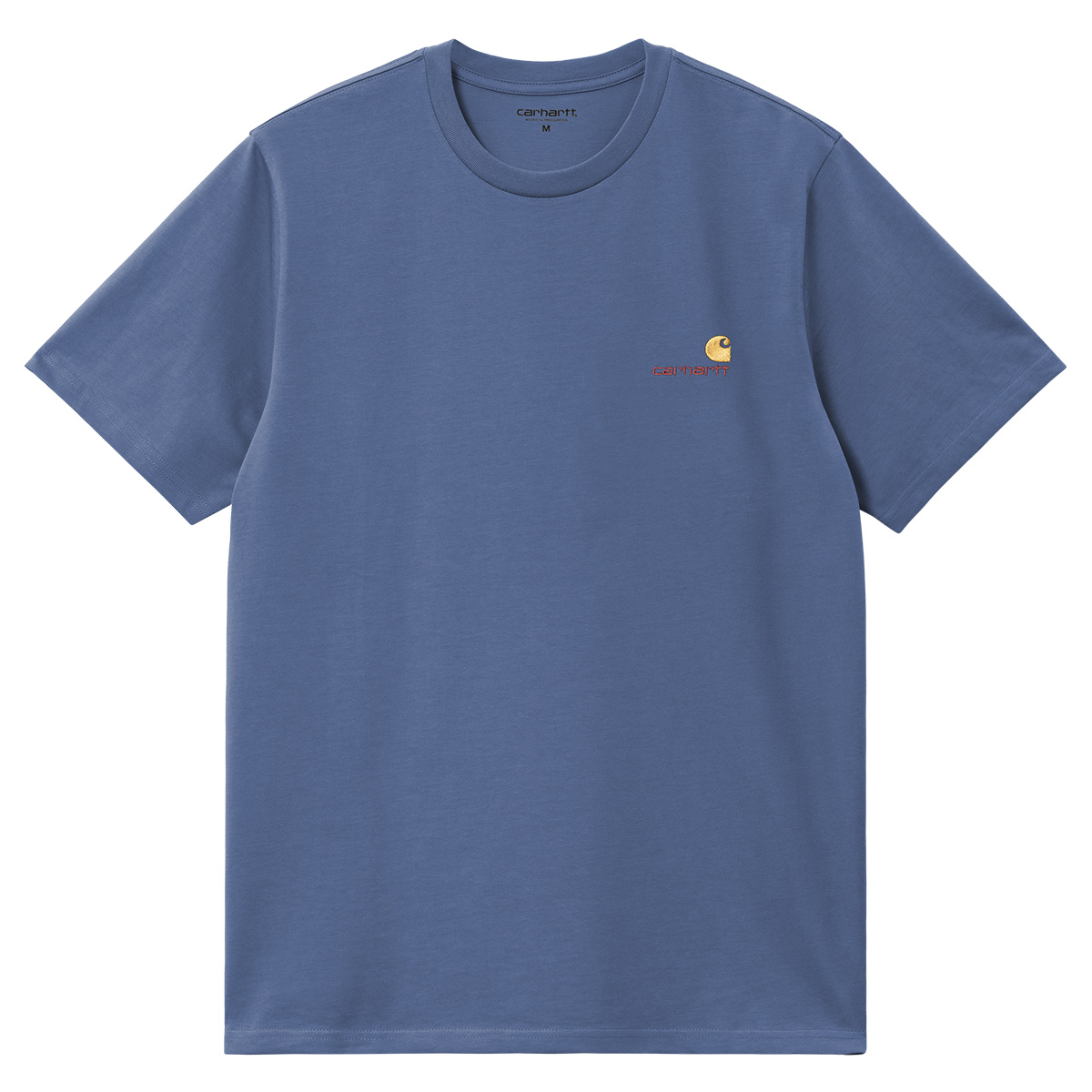Carhartt WIP American Script T-Shirt Blue Iris Carhartt WIP American Script T-Shirt Blue Iris