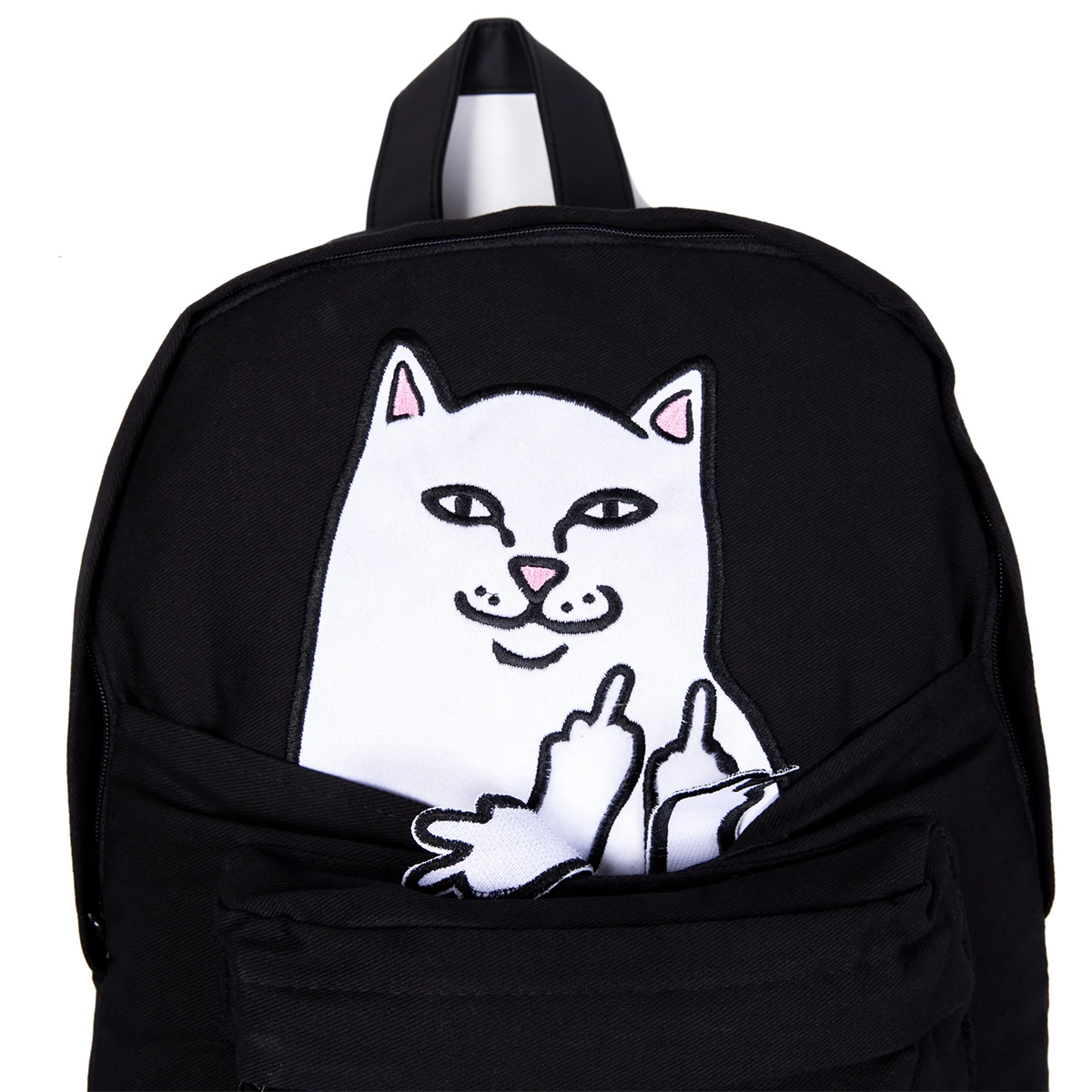 RipnDip Lord Nermal Velcro Hands Backpack Black