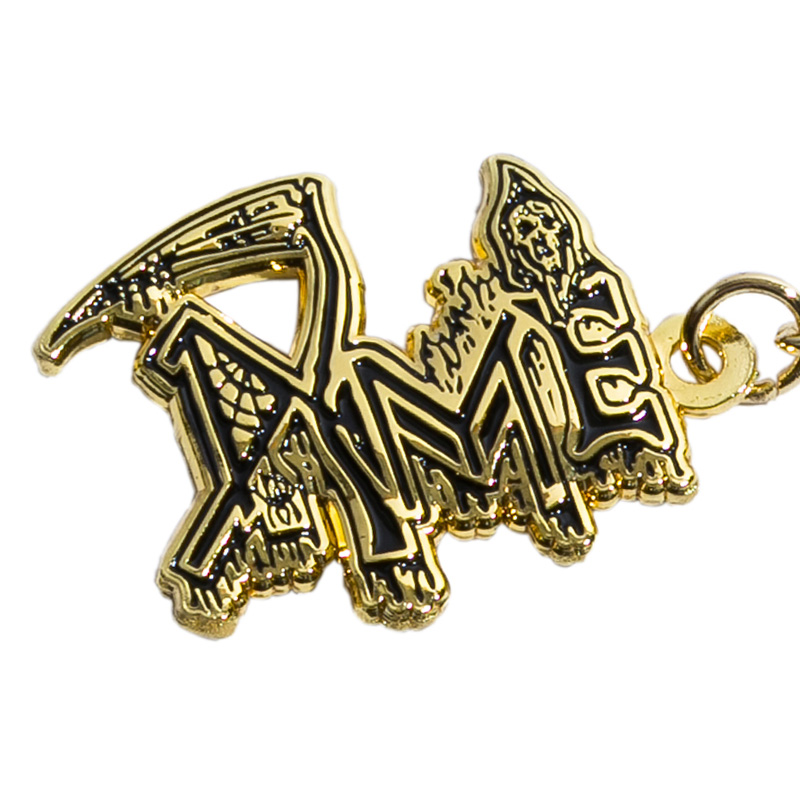 Dime Human Keychain Gold Dime Human Keychain Gold