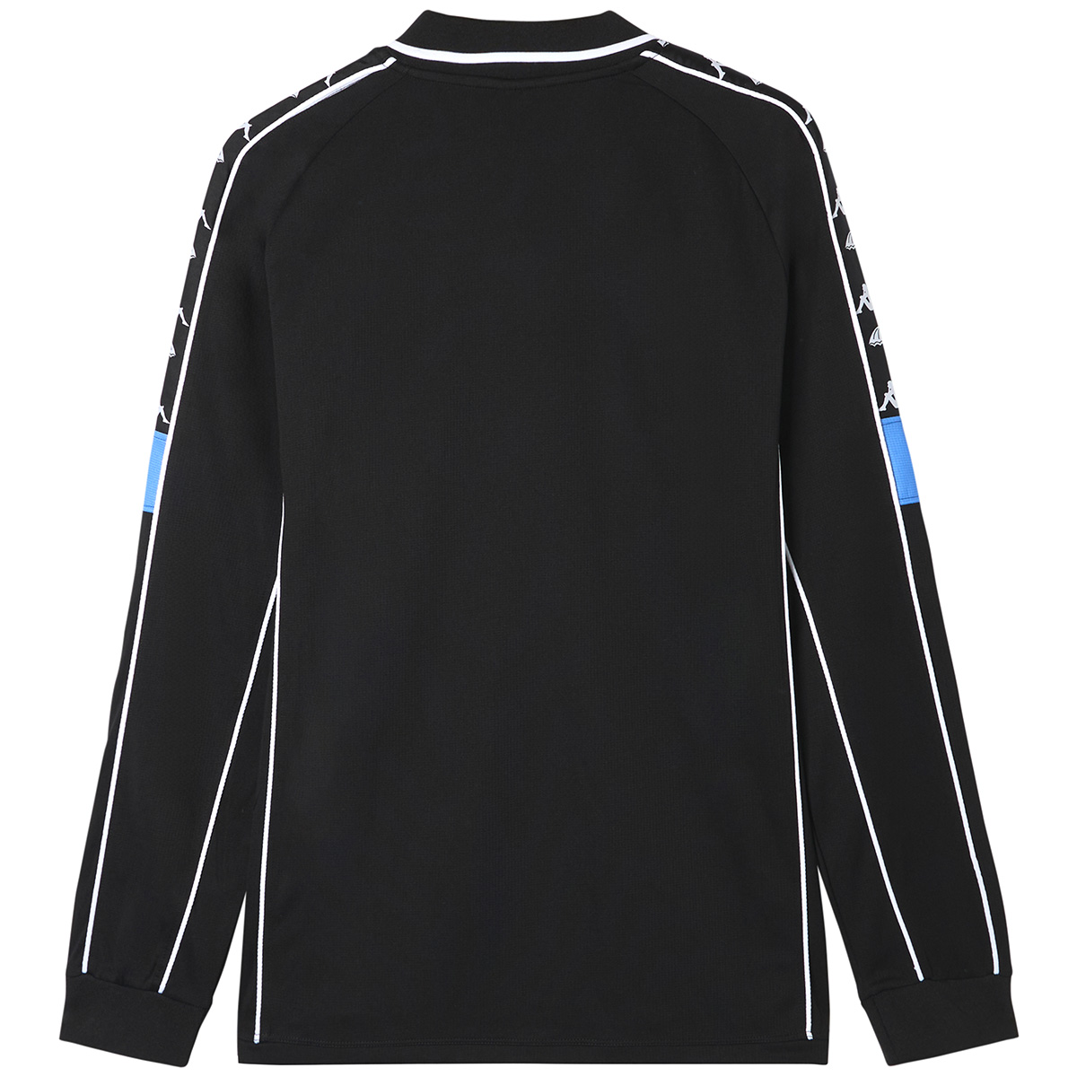 Helas x Kappa Longsleeve Footbal Jersey Polo Black Helas x Kappa Longsleeve Footbal Jersey Polo Black