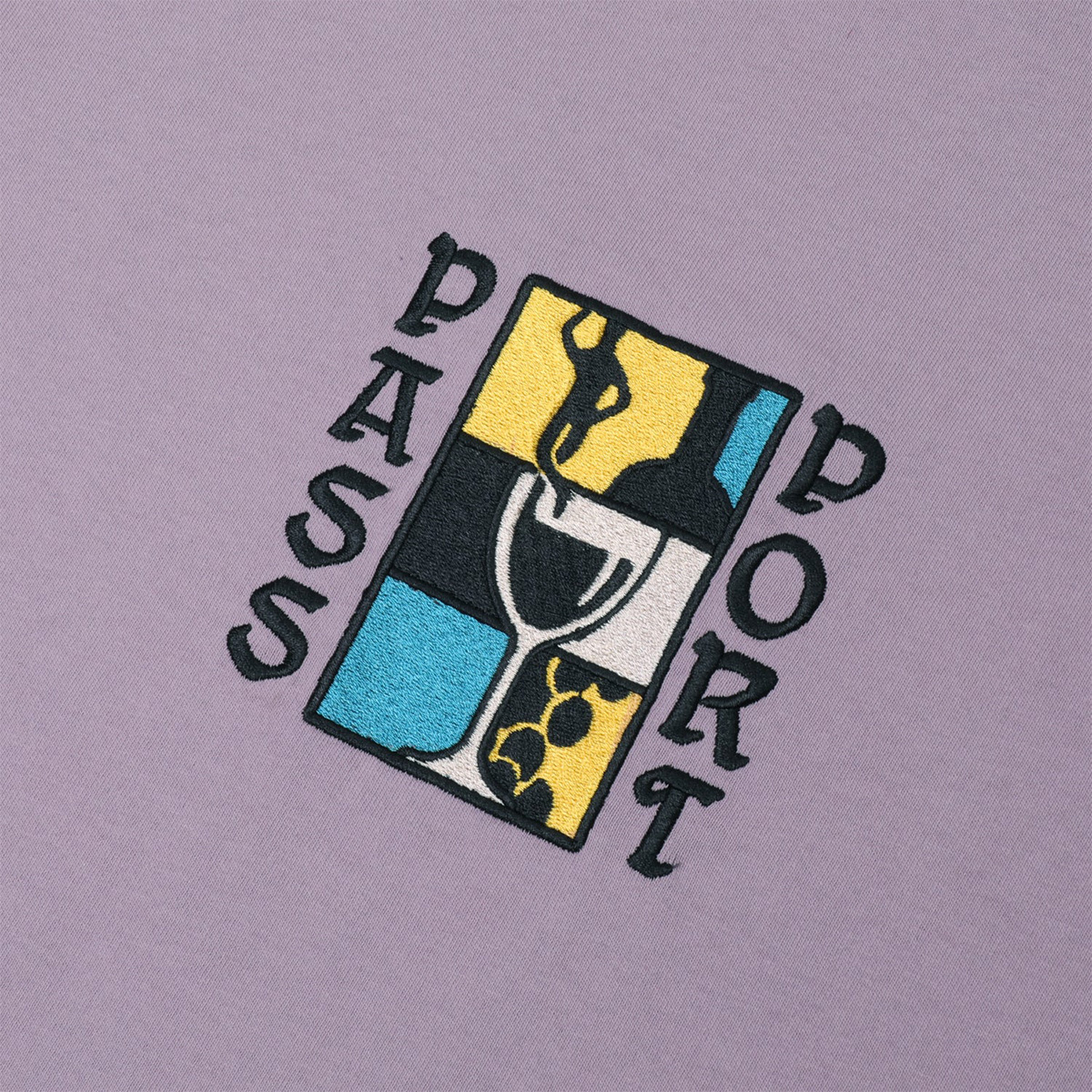 Pass Port Dine Em' T-Shirt Dusty Lilac Pass Port Dine Em' T-Shirt Dusty Lilac